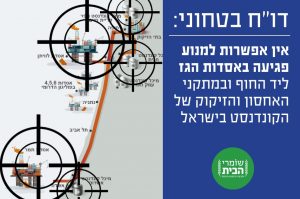 דוח ביטחוני - אין אפשרות למנוע פגיעה באסדת לוויתן בקרבת החוף ובמתקני הגז והקונדנסט