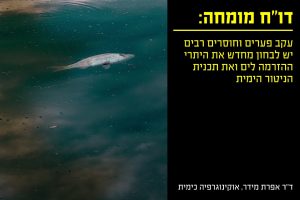 דו"ח מומחה - יש לבחון מחדש היתרי הזרמה לים מאסדות הגז