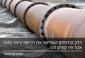 דלק קידוחים השלימה את רכישת צינור EMG אבל אין קונים לגז