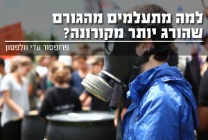 למה מתעלמים מהגורם שהורג יותר מהקורונה?