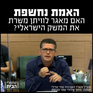 מאגר לוויתן לא משמש את המשק הישראלי