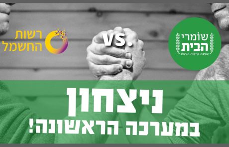 שומרי הבית מול רשות החשמל- ניצחון במערכה הראשונה למניעת מחיקת החוב המצרי לחברת החשמל