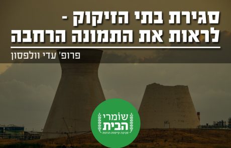 לראות תמונה רחבה – כשרוצים לשלב יחד חיים ותעשיה