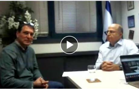 ראיון בשידור חי עם בוגי יעלון בנושא אסדת לוויתן